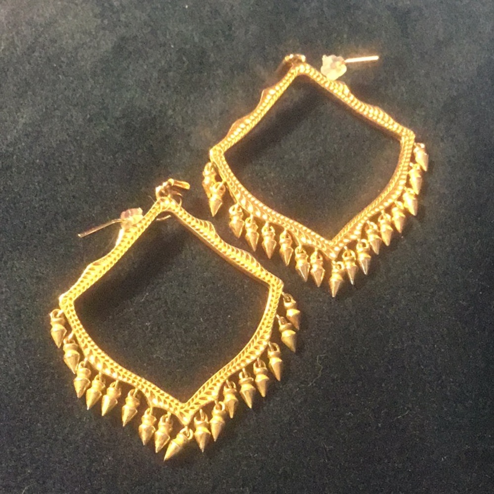 Kendra Scott Rose Gold Lacy Earrings